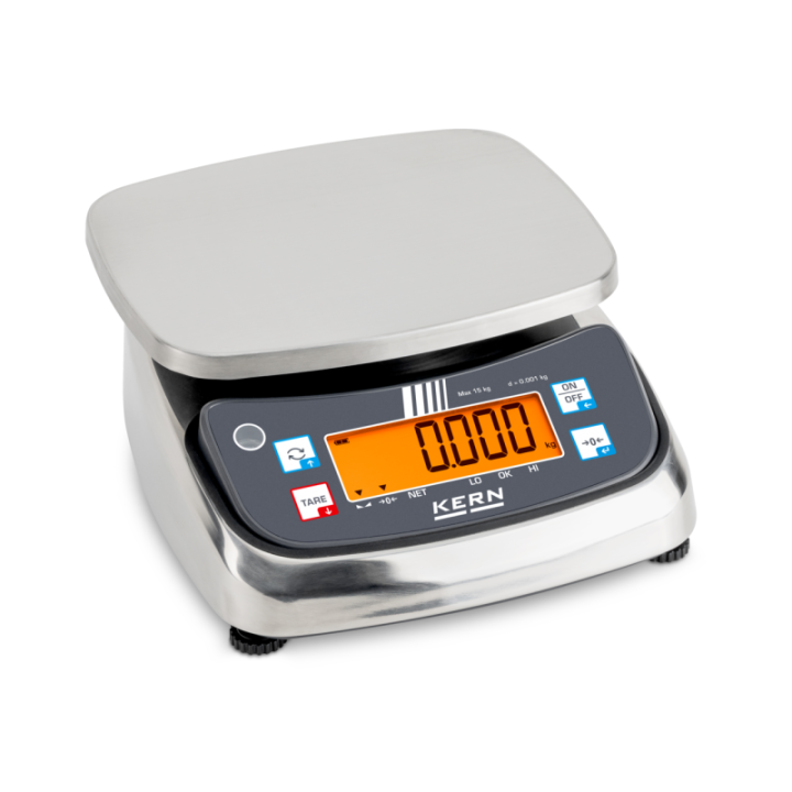 IP Protected Bench Scale KERN FPS 15K-3
