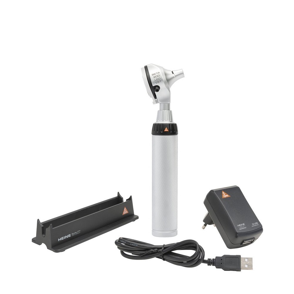 HEINE BETA 200 LED VET F.O. otoscope Kit