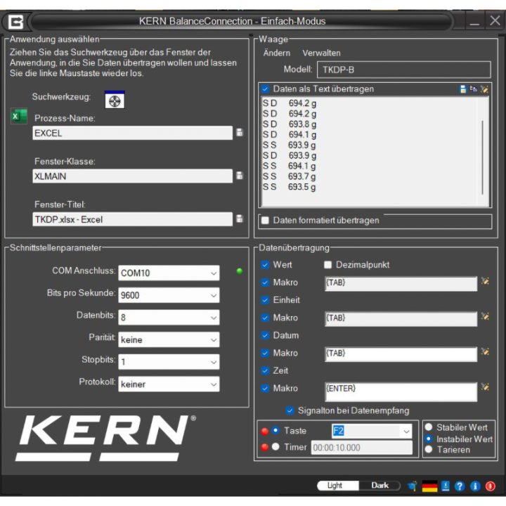 BalanceConnection Standard KERN SCD-4.0-DL