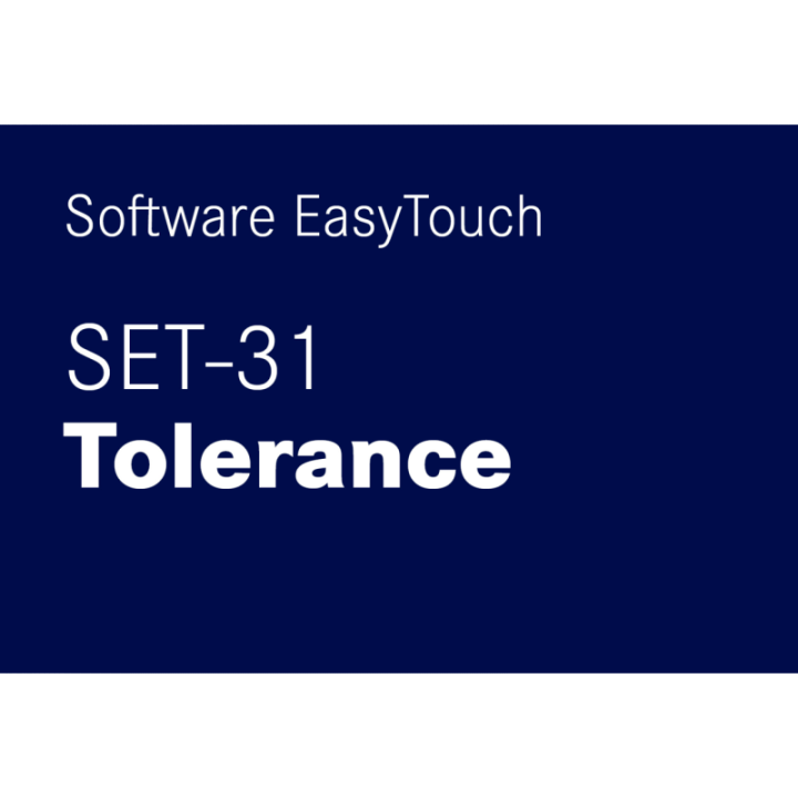 KERN EasyTouch SET-31 Tolerance