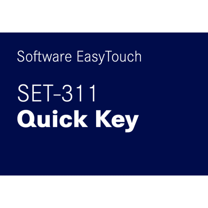 KERN EasyTouch SET-311 Quick Key