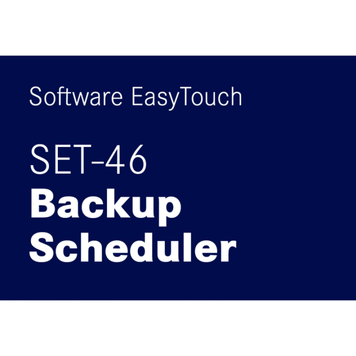 KERN EasyTouch SET-46 Backup Scheduler