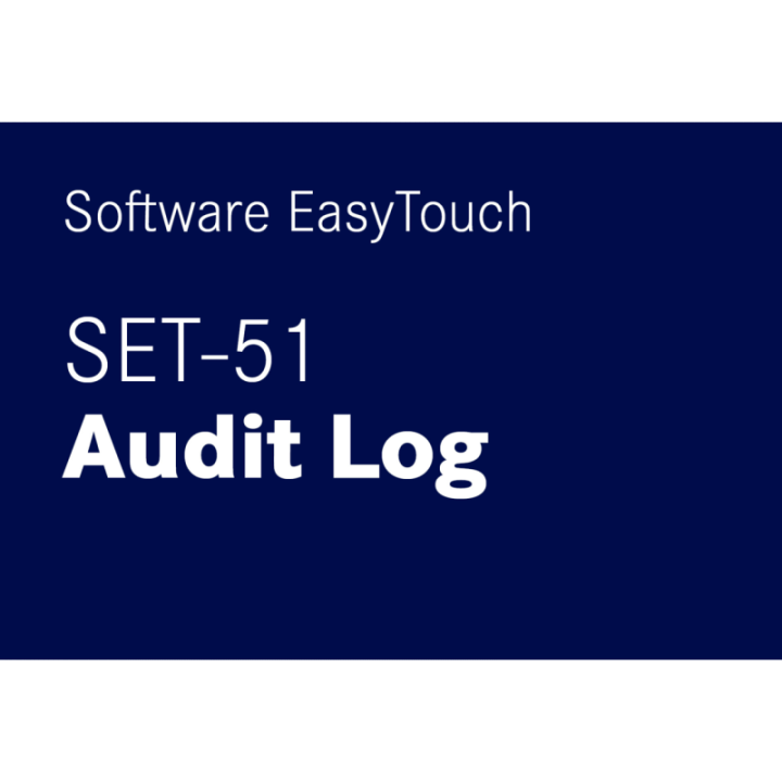 KERN EasyTouch SET-51 Audit Logs