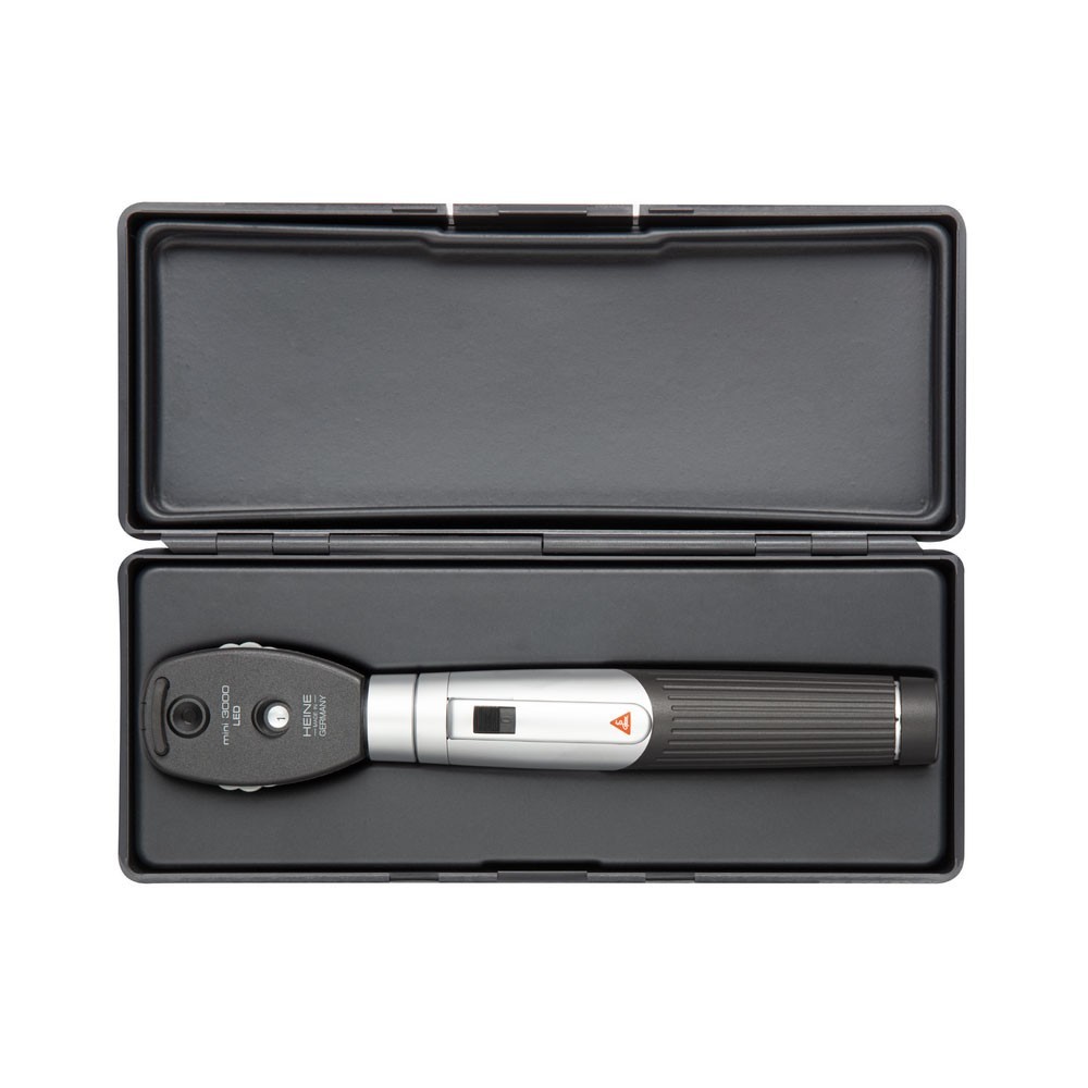 HEINE mini 3000 LED ophthalmoscope with hard case