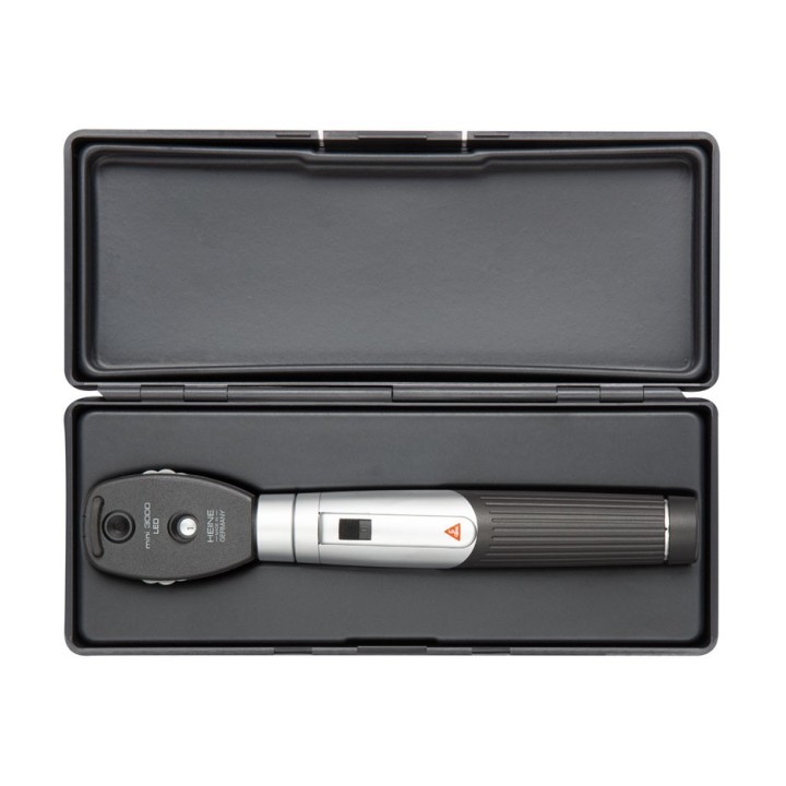 HEINE mini 3000 LED ophthalmoscope with hard case