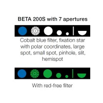 HEINE BETA 200S LED Ophthalmoscope apertures
