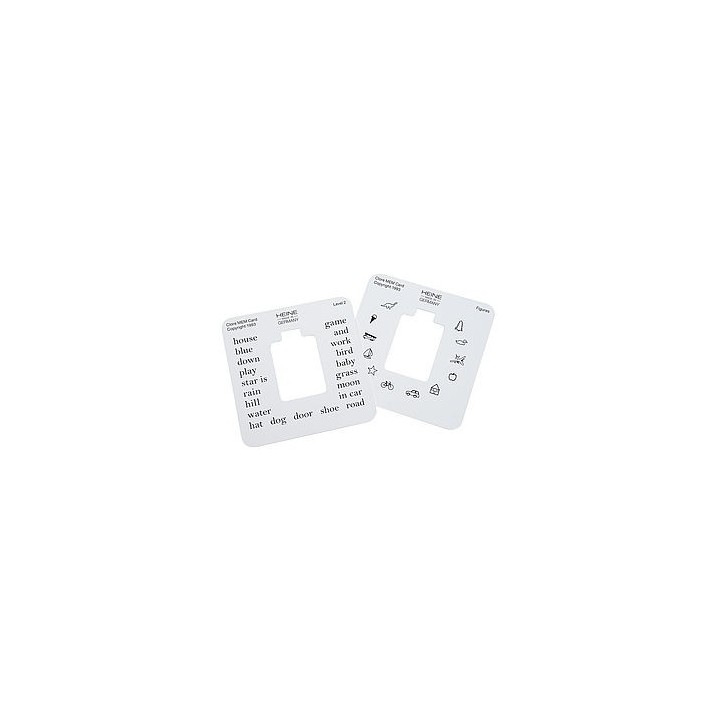 Fixation cards for HEINE BETA 200 LED retinoscope