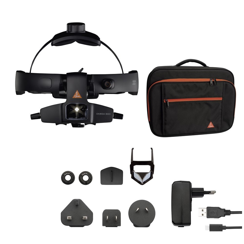 HEINE OMEGA 600 Ophthalmoscope teching set