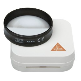 HEINE A.R. 30D aspheric ophthalmoscopy lens with case