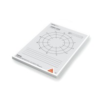 Fundus charts for HEINE indirect ophthalmoscopes
