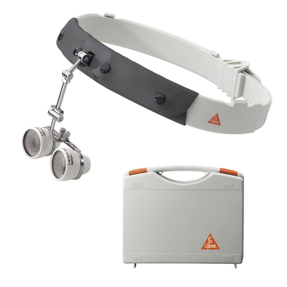 HEINE C2.3K|340 headband loupe in case