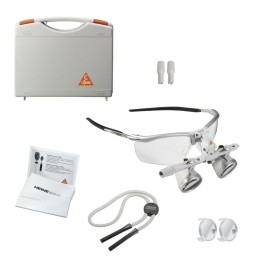 HEINE HR 2.5x binocular loupes with i-View on S-FRAME