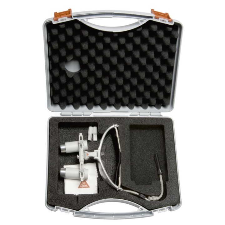 HEINE HRP binocular loupes with i-View on S-FRAME