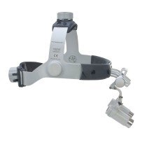 HEINE HRP binocular loupes on Professional L headband