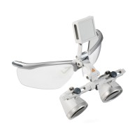 HEINE HR 2.5x loupes with i-View and S-GUARD for Professional L headband