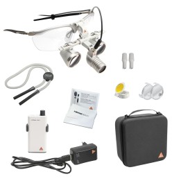HEINE LoupeLight2 set with HR 2.5x binocular loupes