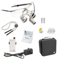 HEINE LoupeLight2 set with HR 2.5x binocular loupes