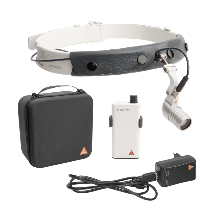 HEINE MicroLight2 LED headlight on haedband