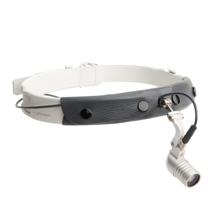 HEINE MicroLight2 LED headlight on haedband