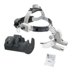 HEINE ML4 LED UNPLUGGED Kit with S-GUARD, HRP loupes and wall charger