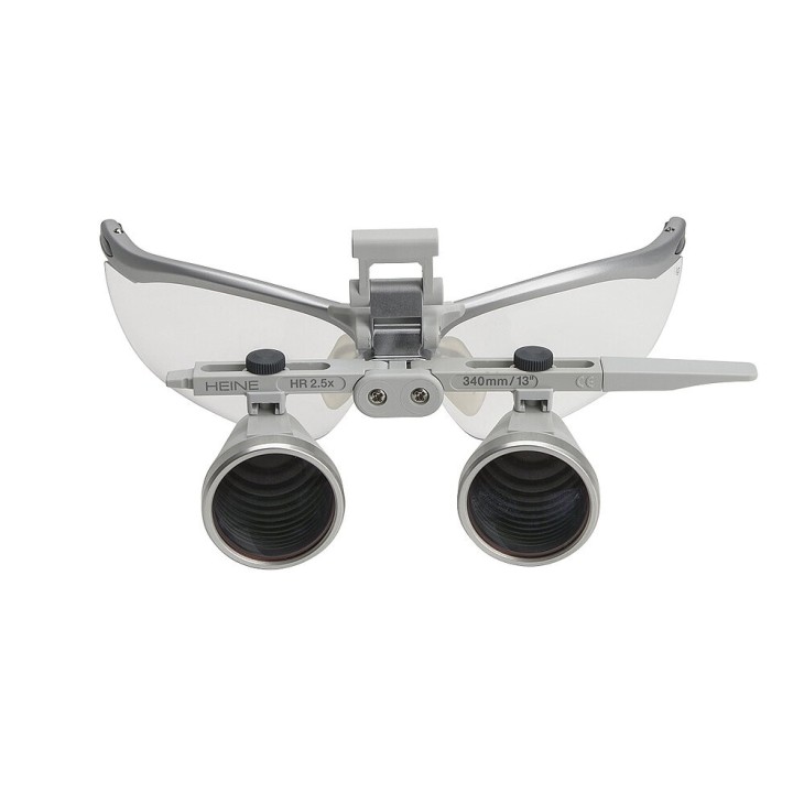 Retrofitting set HEINE HR loupes with S-GUARD for ML4 LED HeadLight