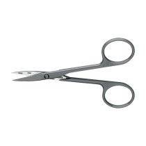 Aesculap SUSI Iris Scissors, straight, sharp, 110 mm (4 1/4"), sterile, disposable
