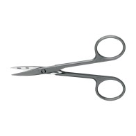 Aesculap SUSI Iris Scissors, straight, sharp, 110 mm (4 1/4"), sterile, disposable