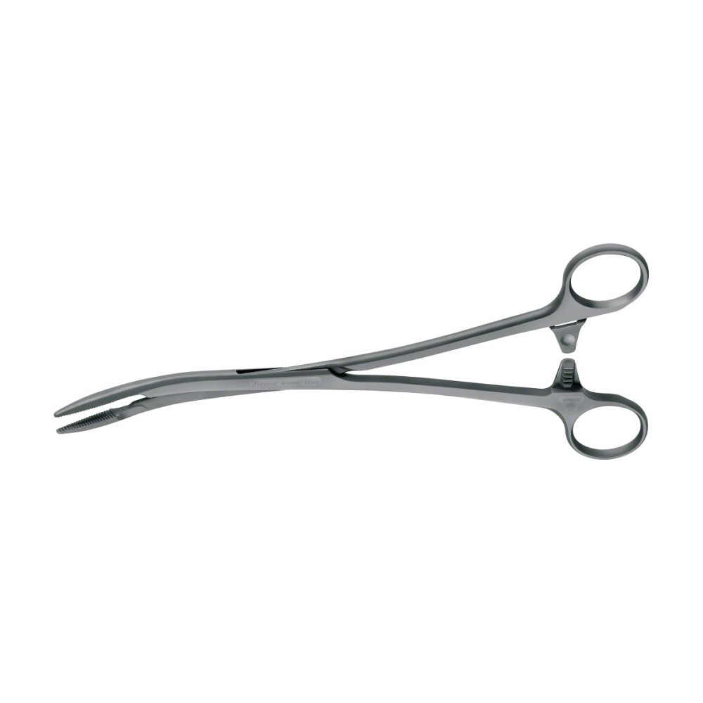 Aesculap SUSI MAIER Dressing Forceps, curved, 265 mm, sterile
