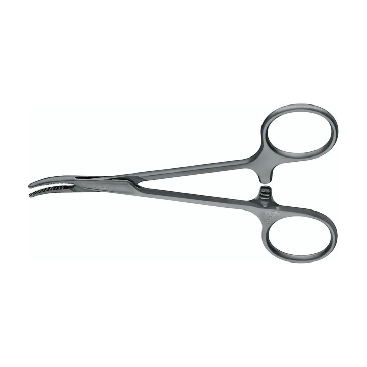 Aesculap SUSI HALSTED (MOSQUITO) Forceps, curved, 125 mm, disposable