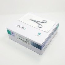 Aesculap SUSI Iris Scissors, straight, sharp, 110 mm, sterile, disposable