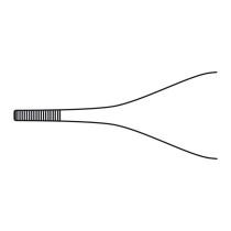 Aesculap SUSI ADSON Tweezers, 120 mm, sterile, disposable