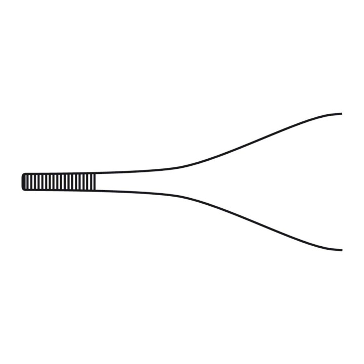 Aesculap SUSI ADSON Tweezers, 120 mm, sterile, disposable