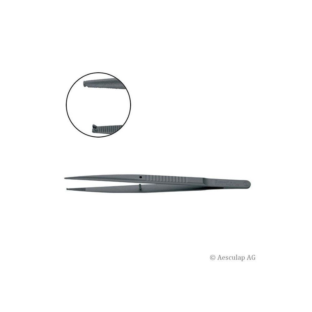 Aesculap SUSI WAUGH Tweezers, 1x2 teeth, 200 mm, sterile, disposable