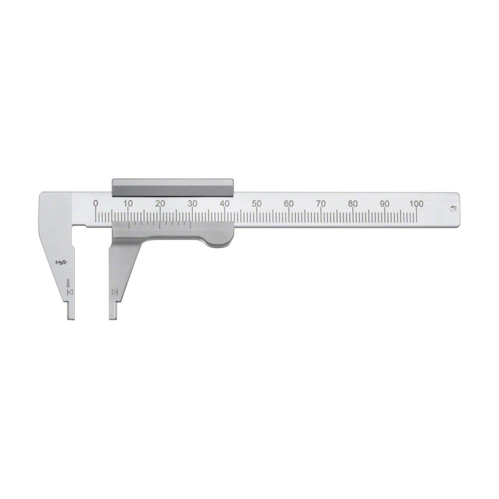 Aesculap Caliper, 130 mm (5 1/8"), open. width 100 mm