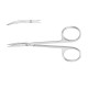 Aesculap Delicate Scissors (Iris Scissors), curved, 115 mm (4 1/2")