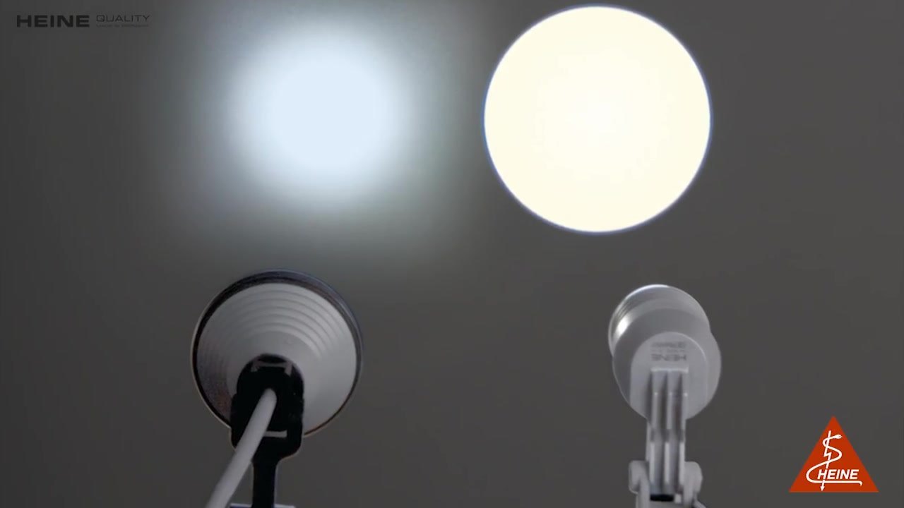 HEINE LED light compare