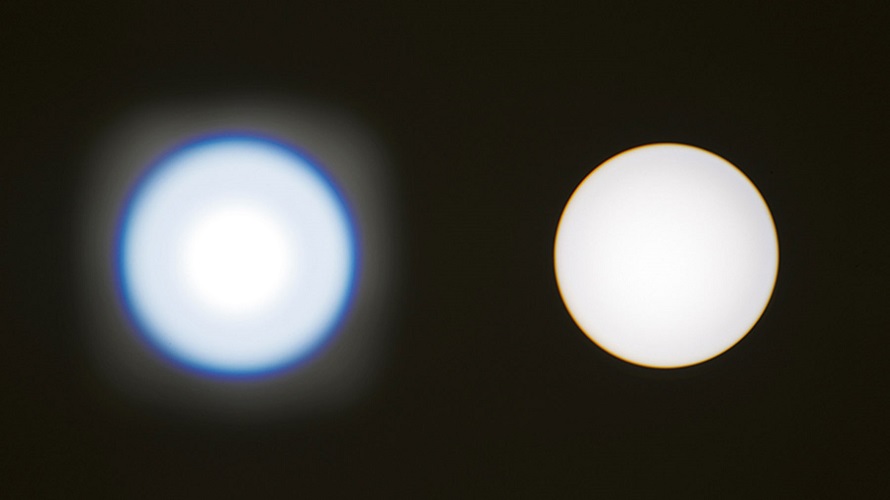 homogeneous illumination of HEINE ML4 LED headlight